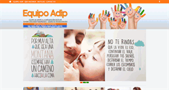 Desktop Screenshot of equipoadip.com.ar